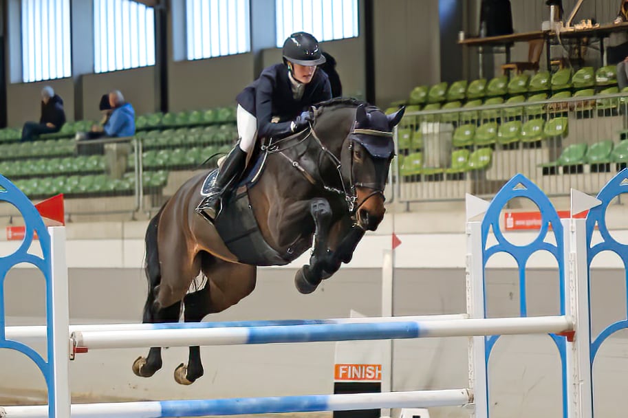 Isalie Baumgart mit Argentino. Foto Jahnke