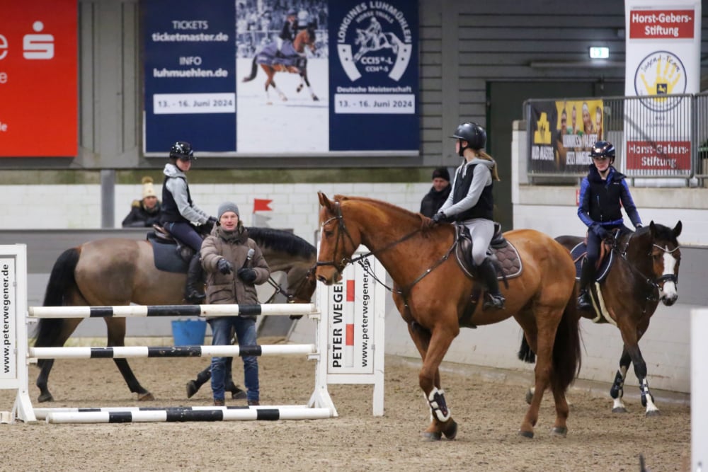 HGS Young Talent Trainingscamp Springen mit Lars Meyer zu Bexten.